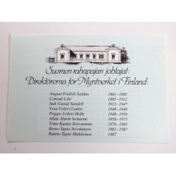 Sada oběžných mincí Finsko / 1989 /