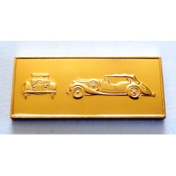 Investiční slitek / 2,6g Ag (plátováno Au) / 1938 Alvis 4.3 Litre