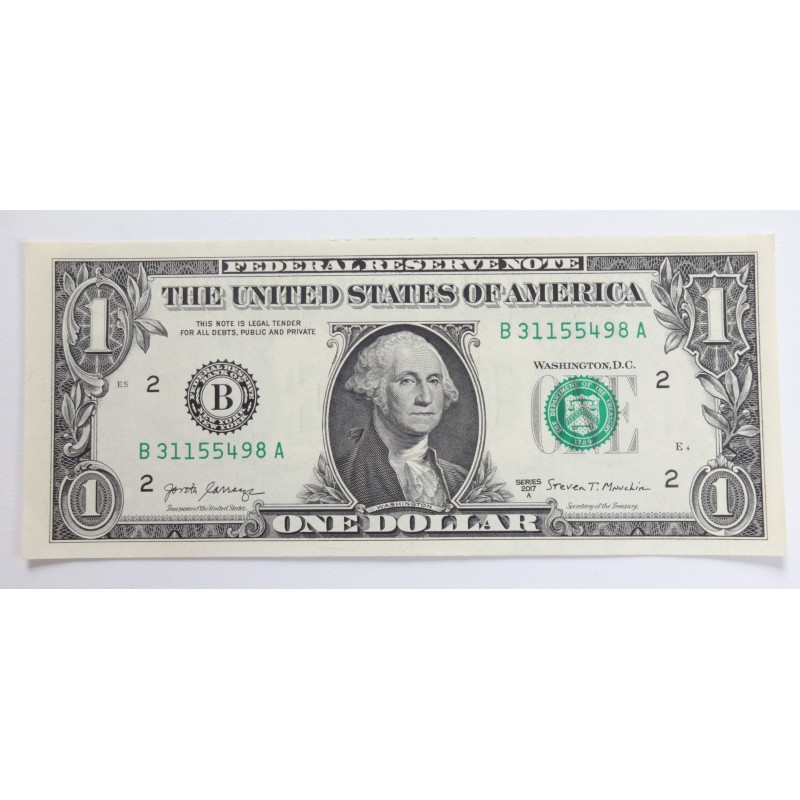 1 Dollar - 1 $ (USA) / 2017 B/A (v/A) / UNC /