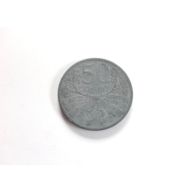 50 Haléřů - 50 h / 1940 / * 2/2
