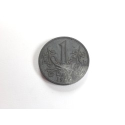 1 Koruna - 1 K / 1942 / * 2/2