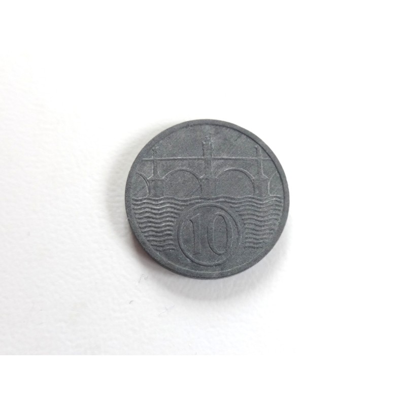 10 Haléřů - 10 h / 1942 / * 2/2