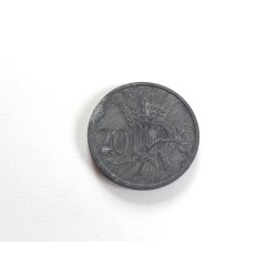 20 Haléřů - 20 h / 1942 / * 1/1
