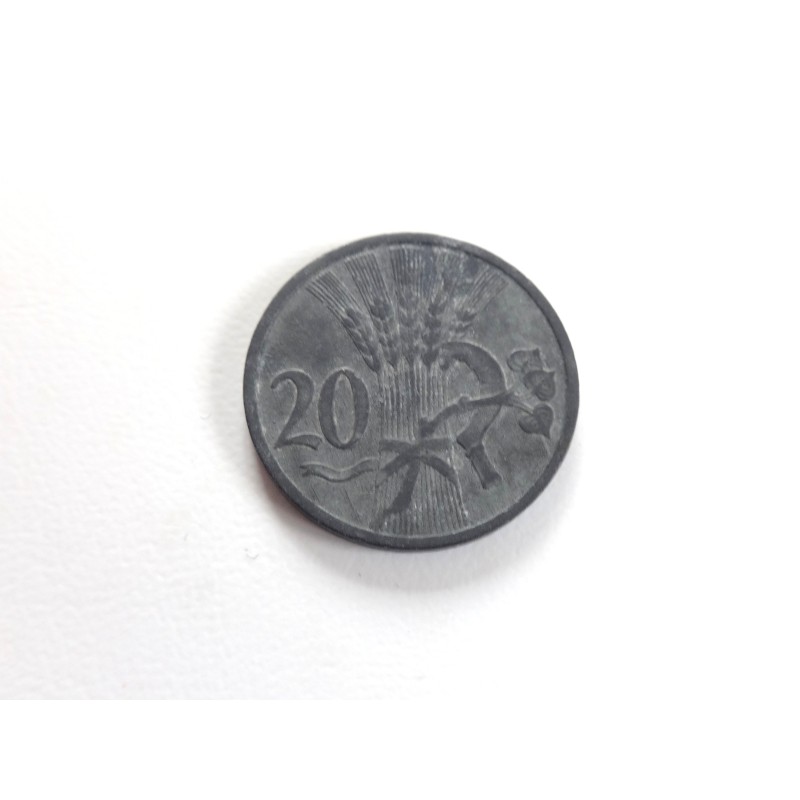 20 Haléřů - 20 h / 1942 / * 2/2