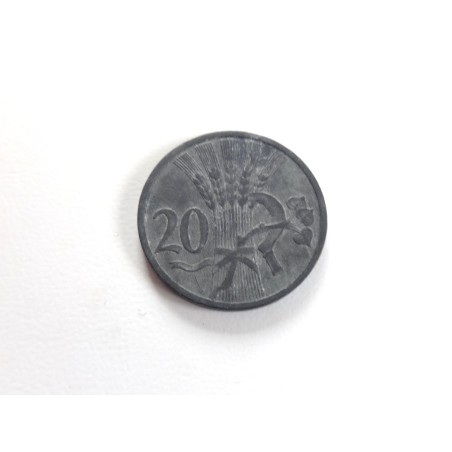 20 Haléřů - 20 h / 1942 / * 2/2