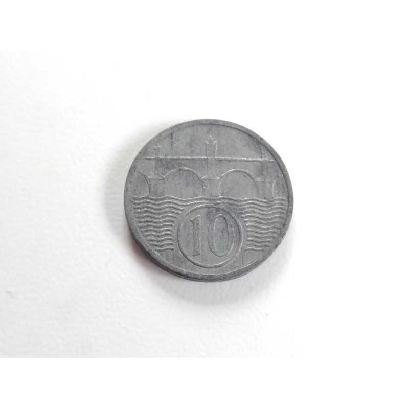 10 Haléřů - 10 h / 1943 / * 1/1