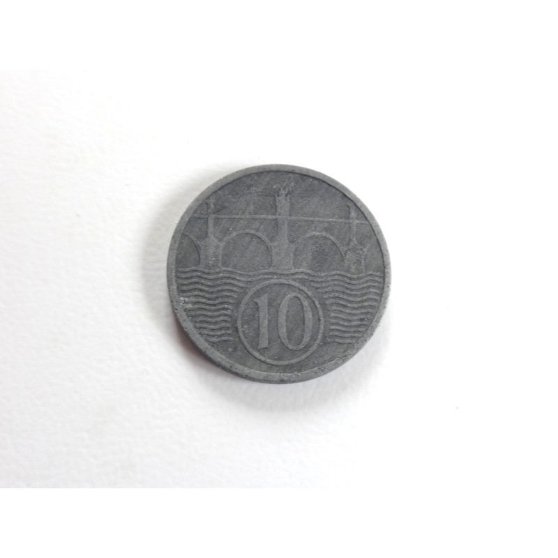 10 Haléřů - 10 h / 1943 / * 2/2