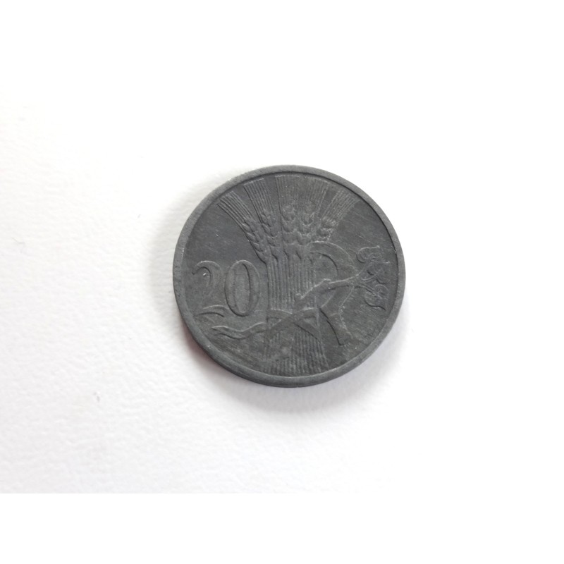 20 Haléřů - 20 h / 1943 / * 1/1