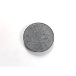 20 Haléřů - 20 h / 1943 / * 1/1