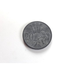 20 Haléřů - 20 h / 1943 / *...