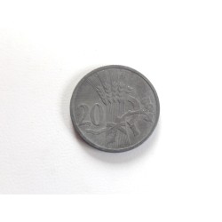 20 Haléřů - 20 h / 1943 / * 2/2