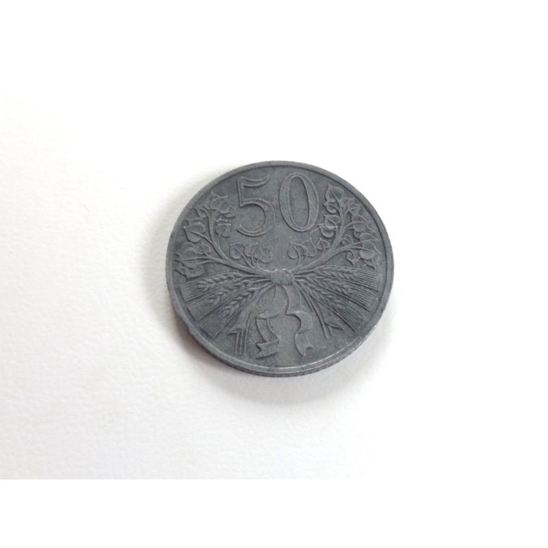 50 Haléřů - 50 h / 1943 R / * 1/1