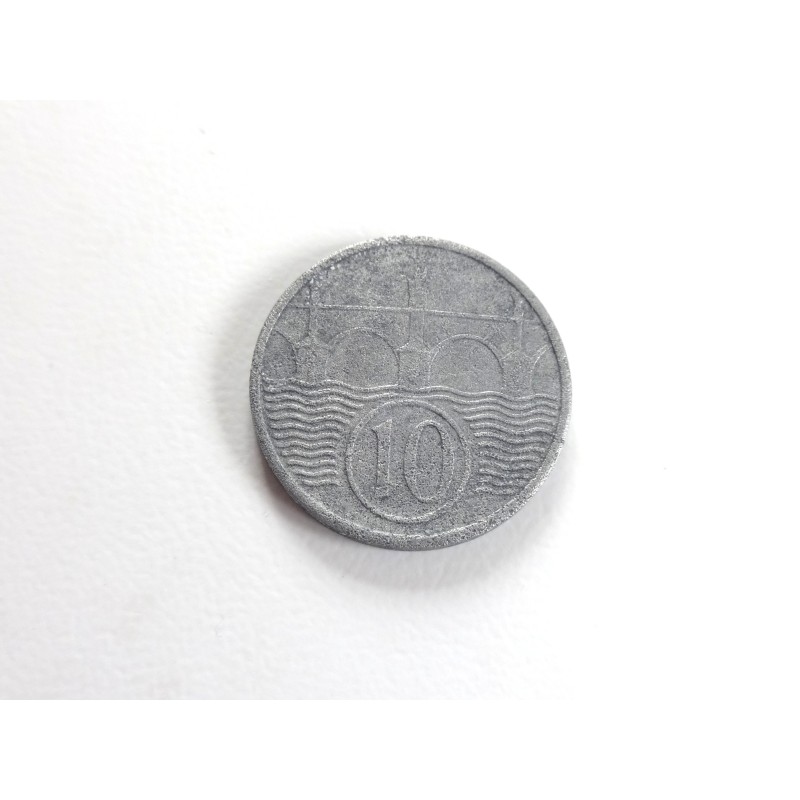 10 Haléřů - 10 h / 1944 R / * 2/2