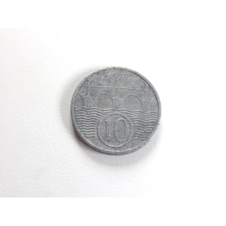 10 Haléřů - 10 h / 1944 R / * 2/2