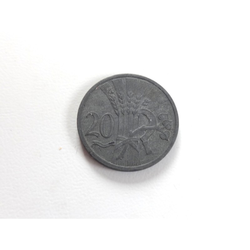 20 Haléřů - 20 h / 1944 / * 2/2
