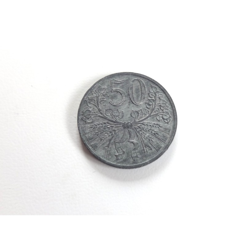 50 Haléřů - 50 h / 1944 R / * 1/1