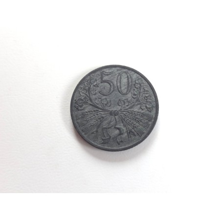 50 Haléřů - 50 h / 1944 R / * 2/2
