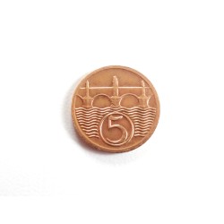 5 Haléřů - 5 h / 1928 R / * 1/1