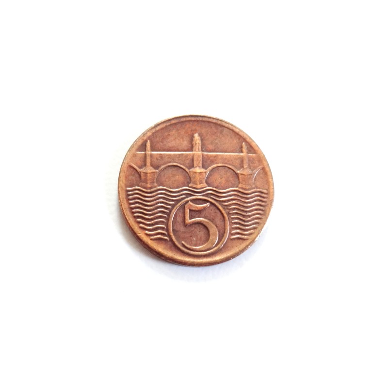 5 Haléřů - 5 h / 1930 RR / * 1/1