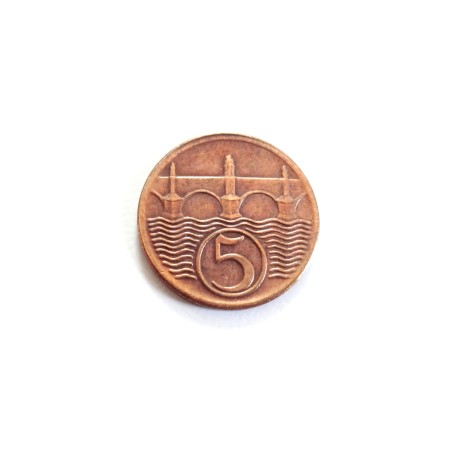 5 Haléřů - 5 h / 1930 RR / * 1/1