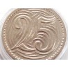 25 Haléřů - 25 h / 1933 (v/A) / * 0/0