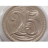 25 Haléřů - 25 h / 1933 (v/A) / * 0/0