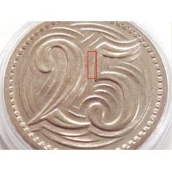25 Haléřů - 25 h / 1933 (v/A) / * 0/0
