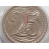 25 Haléřů - 25 h / 1933 (v/A) / * 0/0