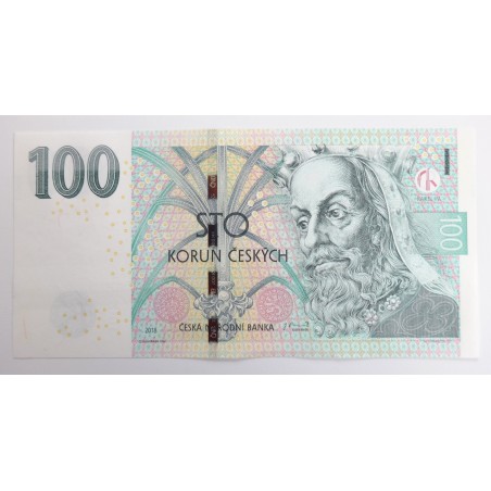 100 Korun - 100 Kč / 2018 S82 / UNC /