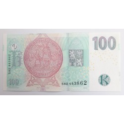 100 Korun - 100 Kč / 2018 S82 / UNC /