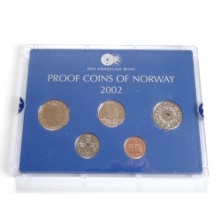 Sada oběžných mincí Norsko / 2002 / PROOF