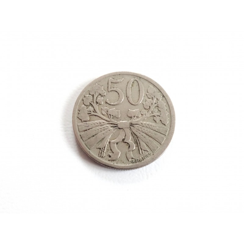 50 Haléřů - 50 h / 1931 / * 2/2