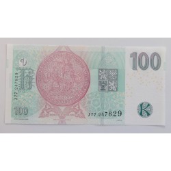 100 Korun - 100 Kč / 2018 J77 / UNC /