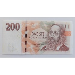 200 Korun - 200 Kč / 2018 H20 / UNC /