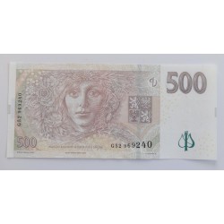 500 Korun - 500 Kč / 2009 G52 / UNC /