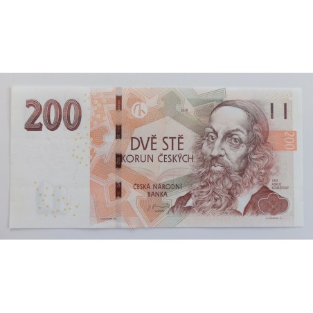 200 Korun - 200 Kč / 2018 H51 / UNC /