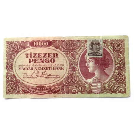 10000 Pengö - 10000 P / 1945 L623 (v/B) / * 2/2