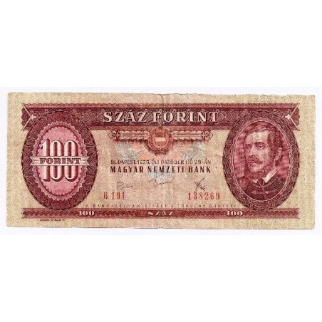 100 Forint - 100 Ft / 1975 B191 / * 2/2