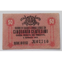 50 Centesimi - 50 C / 1918...