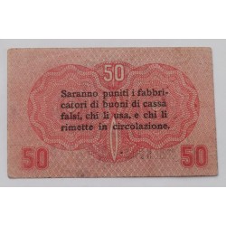 50 Centesimi - 50 C / 1918 H / * 1/1