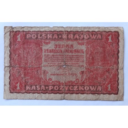 1 Marka - 1 Mkp / 1919 J (v/A) / * 3/3