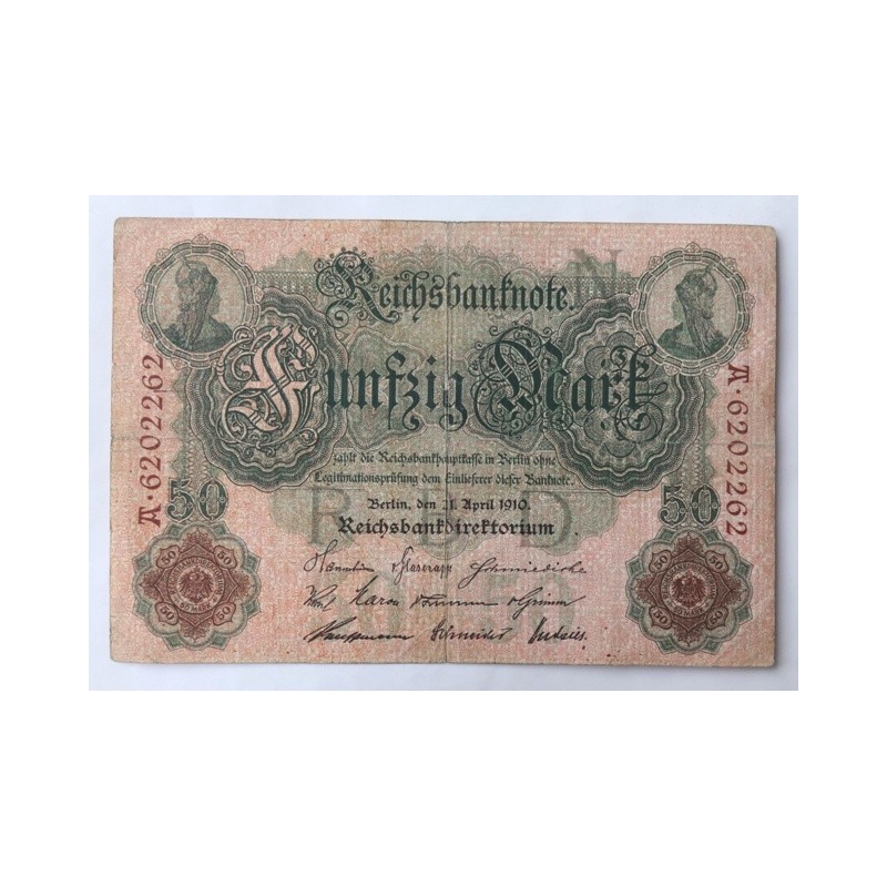 100 Mark - 100 ℳ / 1910 A/N / * 2/2