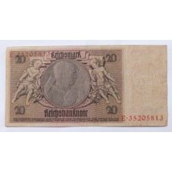 20 Reichsmark - 20 RM / 1929 E/B (v/A1) / * 2/2