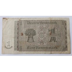 1 Rentenmark - 1 RM / 1937 A (v/B) / * 3/3