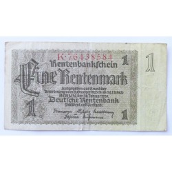 1 Rentenmark - 1 RM / 1937...