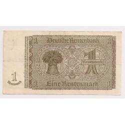 1 Rentenmark - 1 RM / 1937 N (v/B) / * 2/2