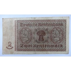 2 Rentenmark - 2 RM / 1937 B (v/B) / * 3/3