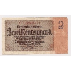 2 Rentenmark - 2 RM / 1937...