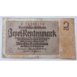 2 Rentenmark - 2 RM / 1937...