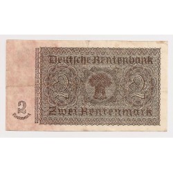 2 Rentenmark - 2 RM / 1937 D (v/B) / * 2/2